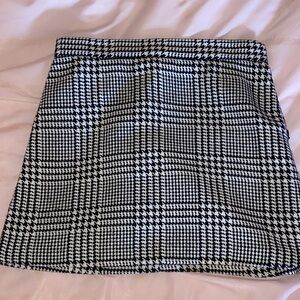 Patterned Mini Skirt